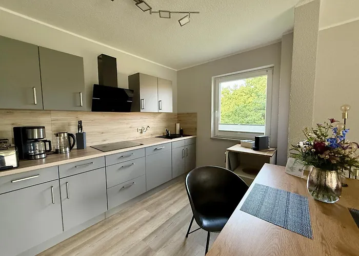 Appartement Bella - Mit Waschmaschine, Fahrstuhl Und Carport In Ruhiger Altstadtlage Von Ballenstedt