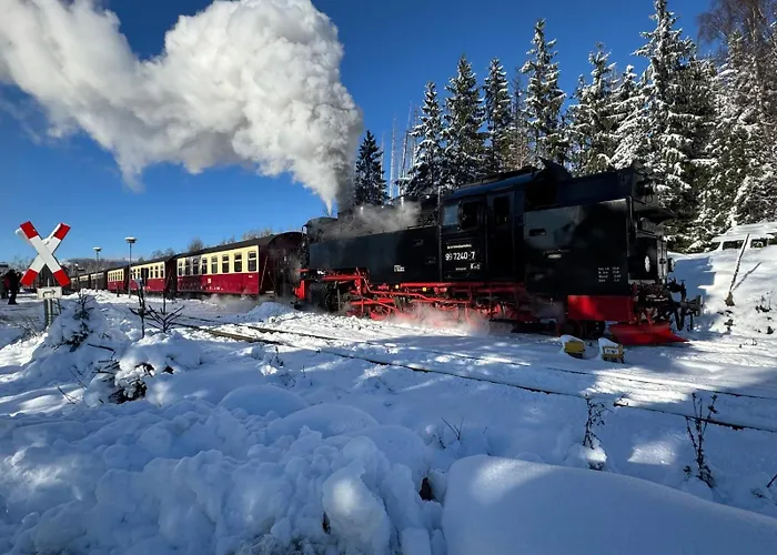 Bella - Mit Waschmaschine, Fahrstuhl Und Carport In Ruhiger Altstadtlage Von Ballenstedt